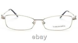 New Tiffany & Co Tf 1098-b 6001 Silver Eyeglasses Glasses 53-16-135 B28 Italie