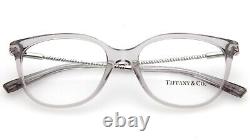New Tiffany & Co. Tf 2168 8270 Cristal Grey Eyeglasses 53-17-140mm B40 Italie