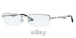 New-ray Ban Rb6212 2502 53mm Argent Demi-rim Lunettes Rx Cadres