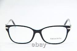 Nouveau Tiffany & Co. Tf 2207 8055 Montures de lunettes authentiques Noir Argent 54-15