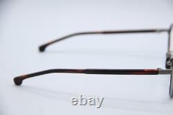 Nouvel entourage de 7 Remi 252 lunettes de créateur authentiques en écaille de tortue argentées 47-20