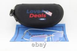 Nouvelle Silhouette 5599 7000 Argent Gris Anthracite Lunettes Authentiques 52-19