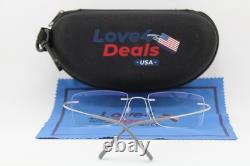 Nouvelle Silhouette 5599 7000 Argent Gris Anthracite Lunettes Authentiques 52-19 Nouvelle Silhouette 5599 7000 Argent Gris Anthracite Lunettes Authentiques 52-19