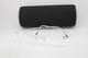 Nouvelle Silhouette 7395 10 6050 Argent Noir Lunettes Authentiques 50-21