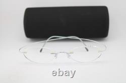 Nouvelle silhouette 7395 10 6050 argent noir lunettes authentiques 50-21