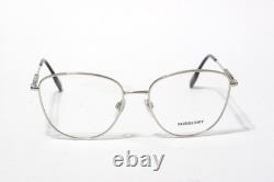 Nouvelles lunettes Burberry B 1366 1005 argent Havana gunmetal authentiques 54-16 E188