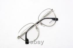 Nouvelles lunettes Burberry B 1366 1005 argent Havana gunmetal authentiques 54-16 E188