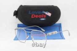 Nouvelles lunettes Burberry B 3126 1003/sb argent gunmetal authentiques 53-20