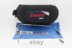 Nouvelles lunettes Burberry B 3126 1003/sb argent gunmetal authentiques 53-20