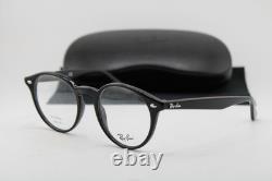 Nouvelles lunettes Ray-Ban RB 2180-V 2000 noir argent authentiques 49-21