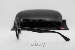 Nouvelles lunettes Ray-Ban RB 2180-V 2000 noir argent authentiques 49-21