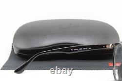 Nouvelles lunettes Ray-Ban RB 2180-V 2000 noir argent authentiques 49-21