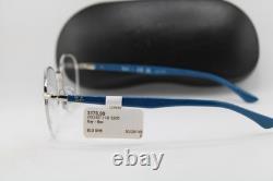 Nouvelles lunettes Ray-Ban RB 6487 3145 argent bleu gunmetal authentiques 52-20