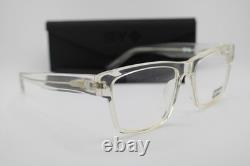 Nouvelles lunettes Spy+ Optics Weston S10e transparent argent authentiques 56-18