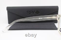 Nouvelles lunettes Spy+ Optics Weston S10e transparent argent authentiques 56-18