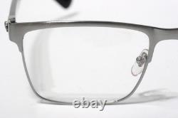 Nouvelles lunettes Versace Mod. 1285 1262 gris canon argenté/noir 56-17 E215