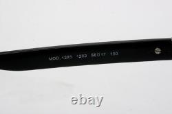 Nouvelles lunettes Versace Mod. 1285 1262 gris canon argenté/noir 56-17 E215