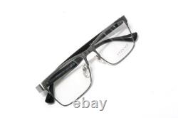 Nouvelles lunettes Versace Mod. 1285 1262 gris canon argenté/noir 56-17 E215