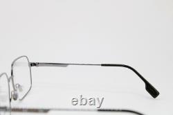 Nouvelles lunettes authentiques Burberry B 1356 1003 argent noir 57-16