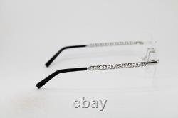 Nouvelles lunettes authentiques Dolce & Gabbana DG 1352 05 argent et noir 55-16