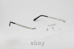 Nouvelles lunettes authentiques Dolce & Gabbana DG 1352 05 argent et noir 55-16