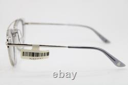 Nouvelles lunettes authentiques Ella Laguna Beach 701129 Col. 20 Clear Silver 49-20
