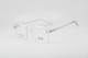 Nouvelles Lunettes Authentiques Kliik Denmark 747 S313 En Ac&eacute;tate Transparent Et Argent, 46-19