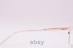Nouvelles lunettes authentiques Nicole Miller Resort Deauville C01 argentées transparentes 52-18