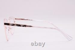 Nouvelles lunettes authentiques Nicole Miller Resort Deauville C01 argentées transparentes 52-18