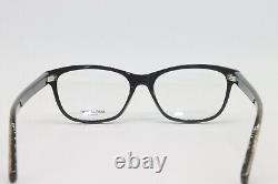 Nouvelles lunettes authentiques Ysl Saint Laurent Sl12 010 en argent pailleté 52-16