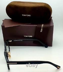 Nouvelles lunettes de lecture Tom Ford TF 5724-D-B 001 56-19 Monture noire et dorée Lecture