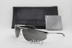 Nouvelles lunettes de soleil Christian Dior Wind/b Yb7 argent gris authentiques 160