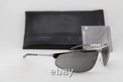 Nouvelles lunettes de soleil Christian Dior Wind/b Yb7 argent gris authentiques 160