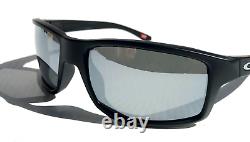 Nouvelles lunettes de soleil Oakley GIBSTON Matte Black POLARIZED avec verres Galaxy Chrome 9449