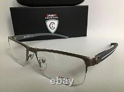 Nouvelles lunettes de sport en titane Charriol SP 23052 C3 pour hommes semi-rimless de 55mm