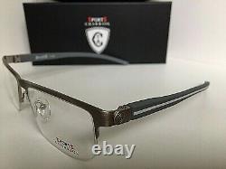Nouvelles lunettes de sport en titane Charriol SP 23052 C3 pour hommes semi-rimless de 55mm