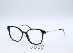 Nouvelles lunettes de vue Face à Face Freez 2 Col 6513 Gm Noir Argent Jaune Authentiques 52-16