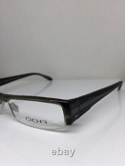 Nouvelles lunettes de vue OGA 63570 montures de prescription C. NG011 gris taille 53-17mm fabriquées en France