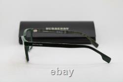 Nouvelles lunettes de vue authentiques Burberry B 2352 3987 vert argent 56-17
