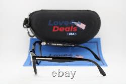 Nouvelles lunettes de vue authentiques Prada Vpr 04t 1ab-1o1 noir argent 54-16