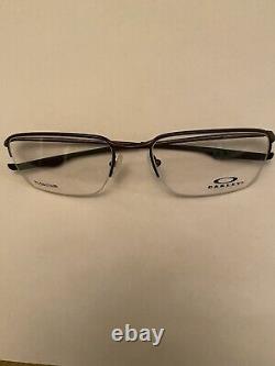 Nouvelles lunettes de vue en titane Oakley OX5148 -0254 en étain LUNETTES DE VUE RX 54-18-136mm