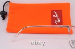 Nouvelles montures authentiques Ray-Ban RB 4246-V 2001 Clear Silver, lunettes de vue 47-19