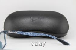 Nouvelles montures authentiques Ray-Ban RB 8901 5262 bleu, argent et noir, lunettes de vue 53-17