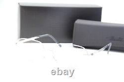 Nouvelles montures authentiques Silhouette 5545 Jr 7000 argent noir lunettes de vue 56-17