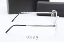 Nouvelles montures authentiques Silhouette 5545 Jr 7000 argent noir lunettes de vue 56-17