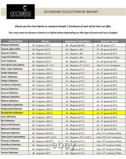 OCCASIONS 120 Tasses Pack, Plastique Jetable Lourd pour Mariage Fête 8 oz Co