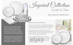 OCNS 80 assiettes en papier, premium lourd pour mariage et fête, jetables