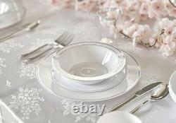 PACK DE 120 BOLS OCCASIONS, BOLS EN PLASTIQUE JETABLE LOURDS POUR MARIAGE ET FÊTE