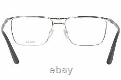 Police Vpld16 0e70 Lunettes De Vue Cadre Optique Pleine Rim Argent Homme 55mm