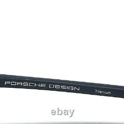 Porsche Design P8285 D Lunettes De Vue Cadres Silver Square Full Rim 56-14-145